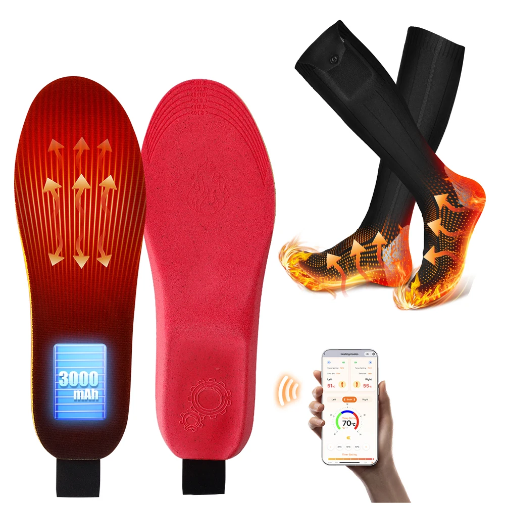 Outdoor Power Pedestal - APP Control Smart Cordless Heated Insoles