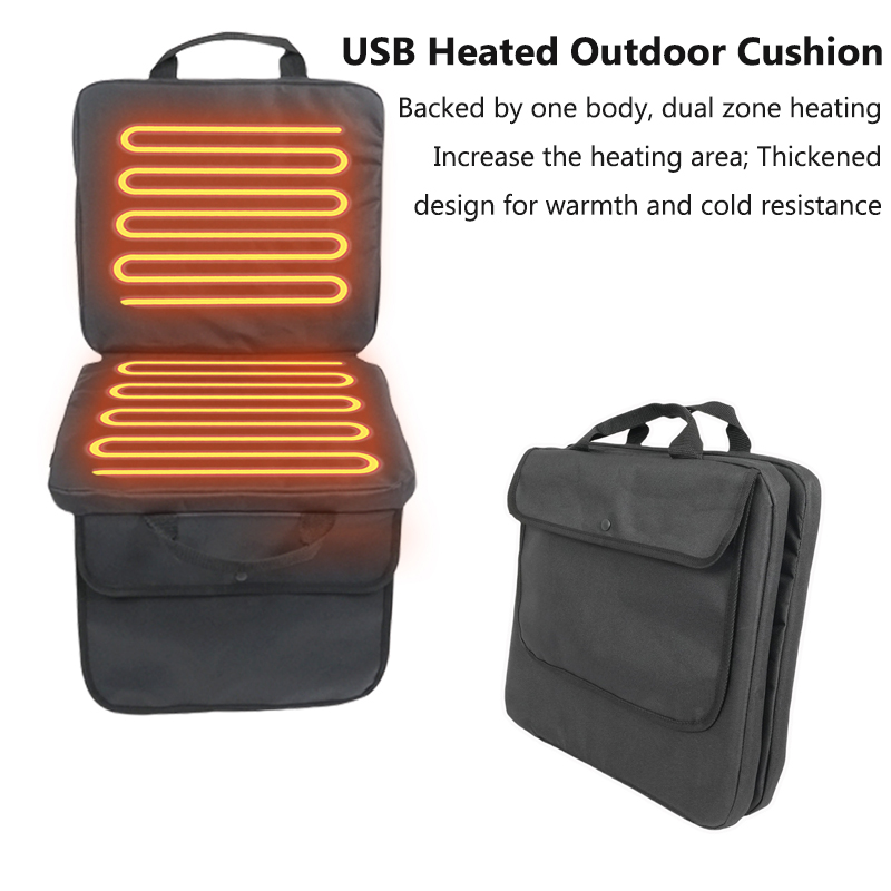 Outdoor Power Pedestal - USB Electric Heating Seat Cushion Office