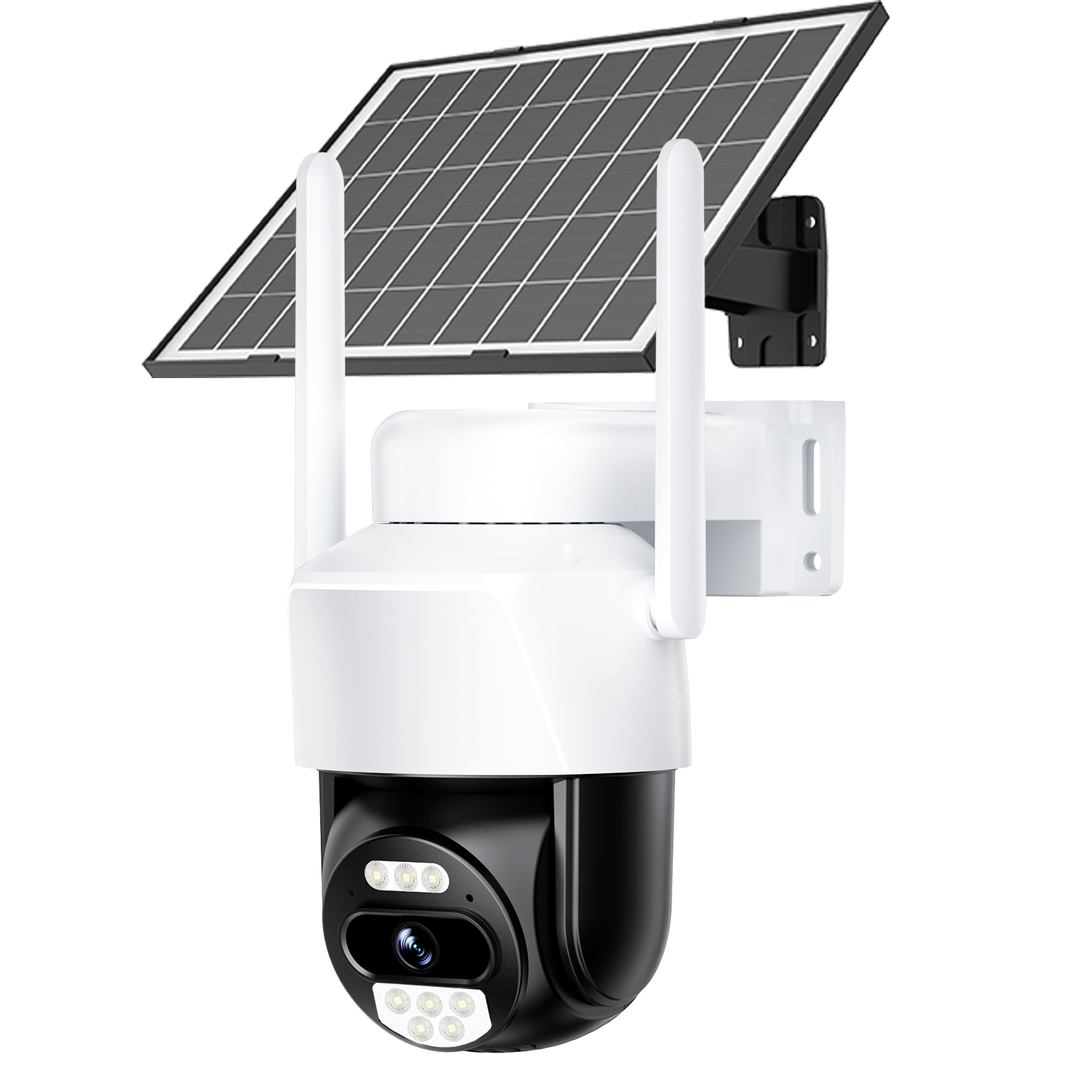 Outdoor Power Plug In - 4G LTE Solar Security Camera 5MP