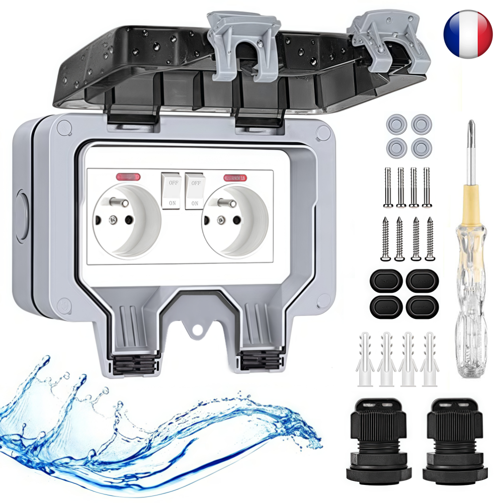 Outdoor Usb Power Adapter - EIOMR France IP66 Weatherproof Outdoor Socket,