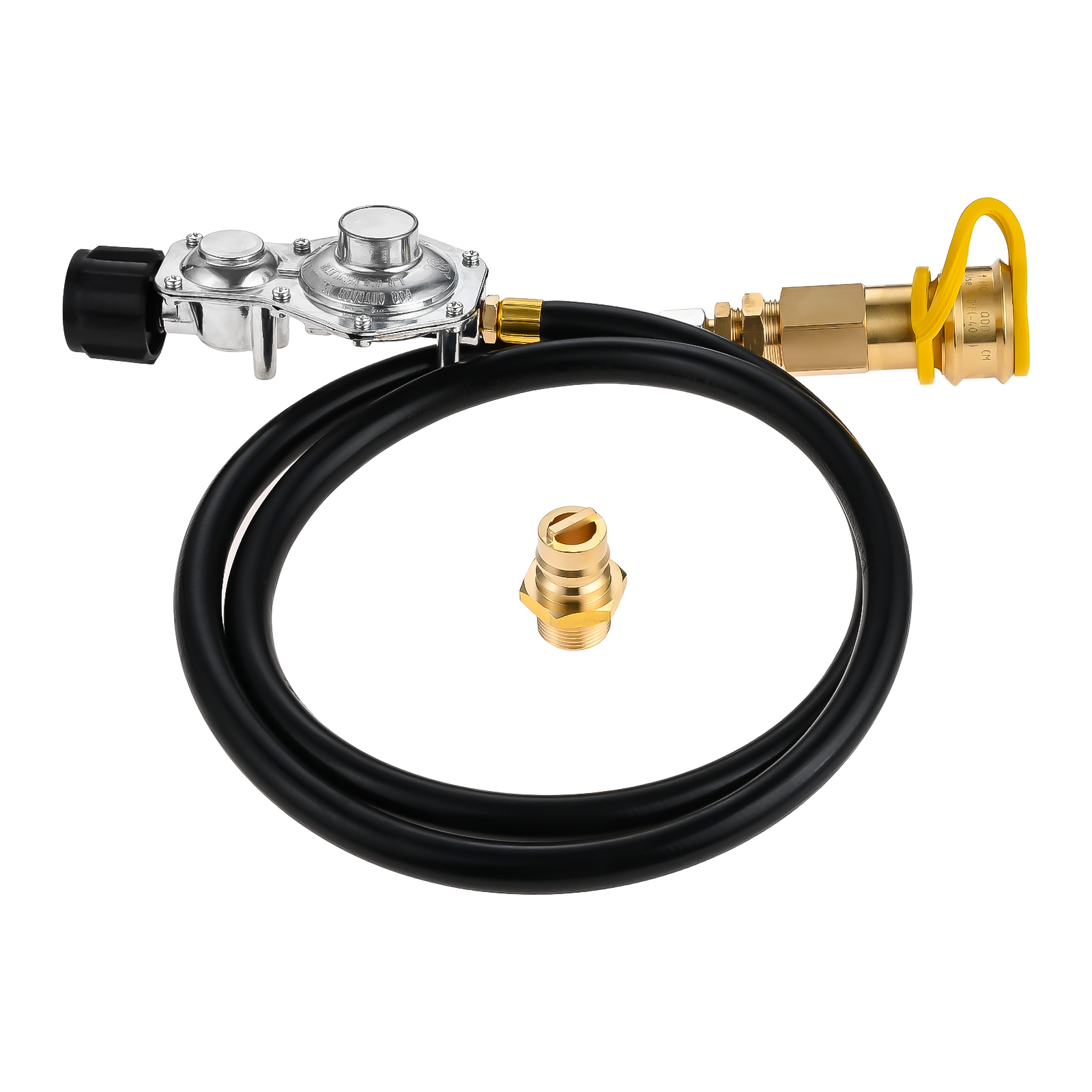 Outdoor Power 'Hose' - 1Pc 5FT 2 Stage Propane Regulator