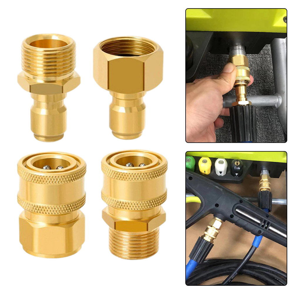 Outdoor Power Washer - 4pcs 3/8