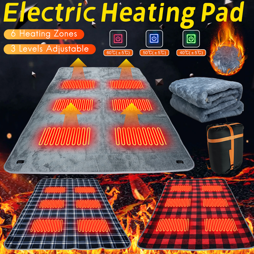 Outdoor Power Pedestal - Camping USB Heating Sleeping Mat 3