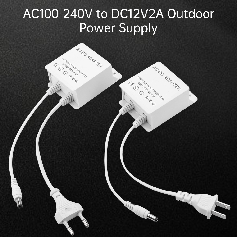 DC12V 2A EU Plug Adapter Secur - Outdoor Power Plug In บทวิจารณ์และราคา