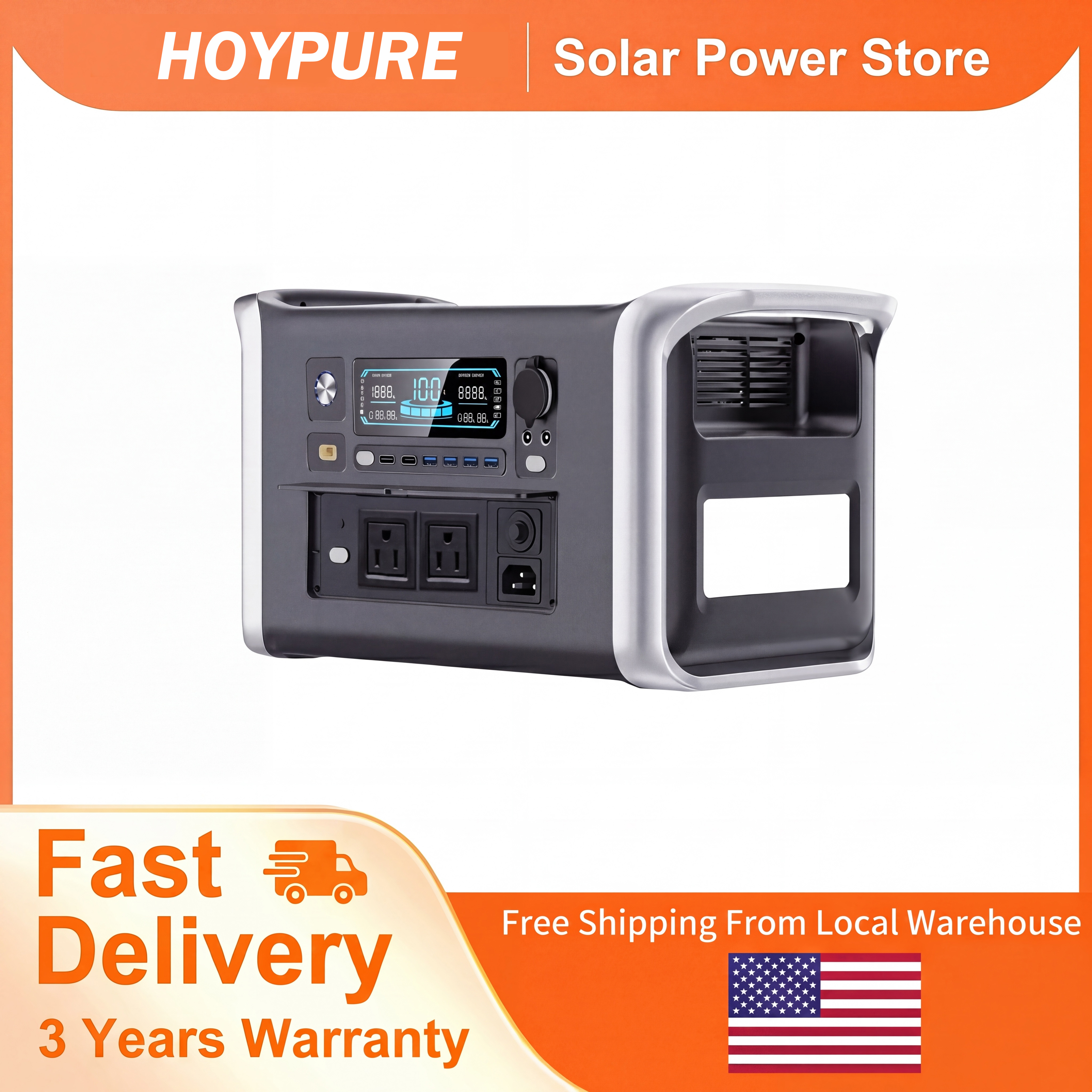1024Wh Power Bank, LiFePO4 Sol - Ups Power Supply Outdoor บทวิจารณ์และราคา