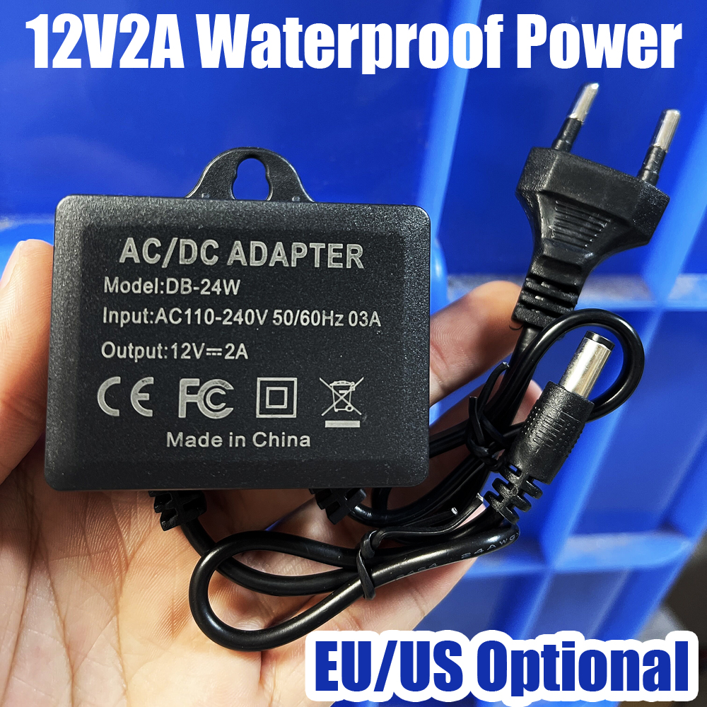 12V2A Waterproof IP66 For came - Outdoor Power Plug In บทวิจารณ์และราคา