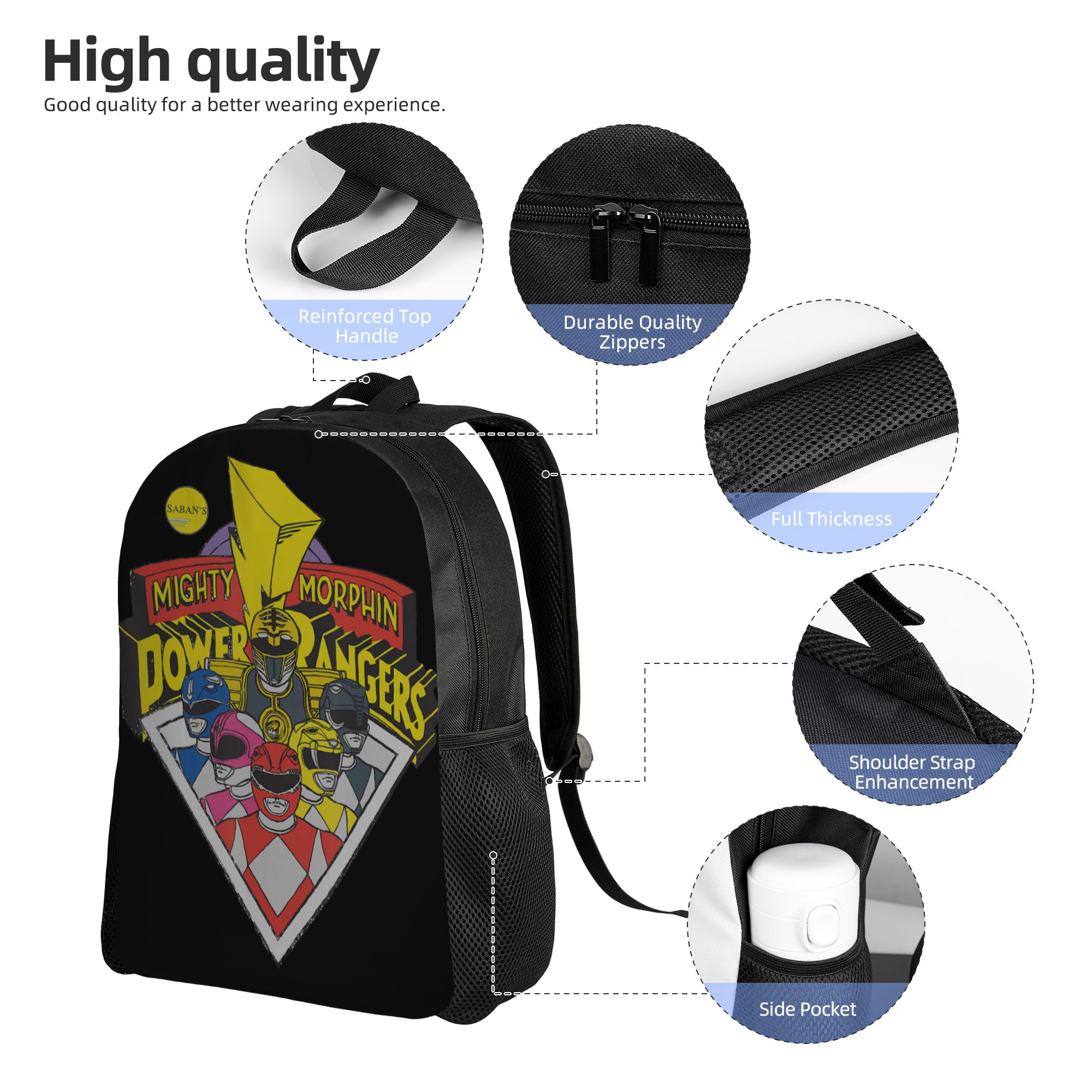 Bandai backpacks Power Rangers - Outdoor Power Group บทวิจารณ์และราคา