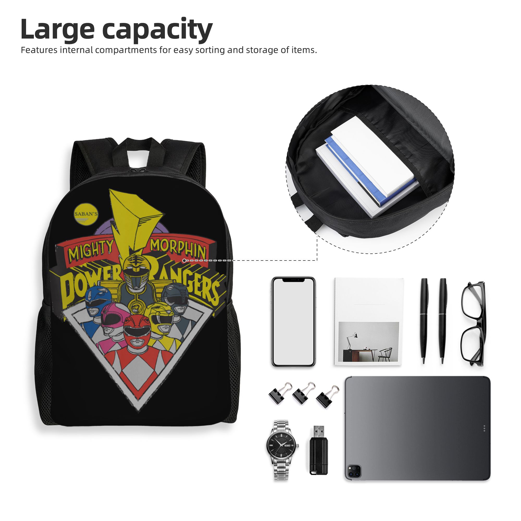 Bandai backpacks Power Rangers - Outdoor Power Group บทวิจารณ์และราคา