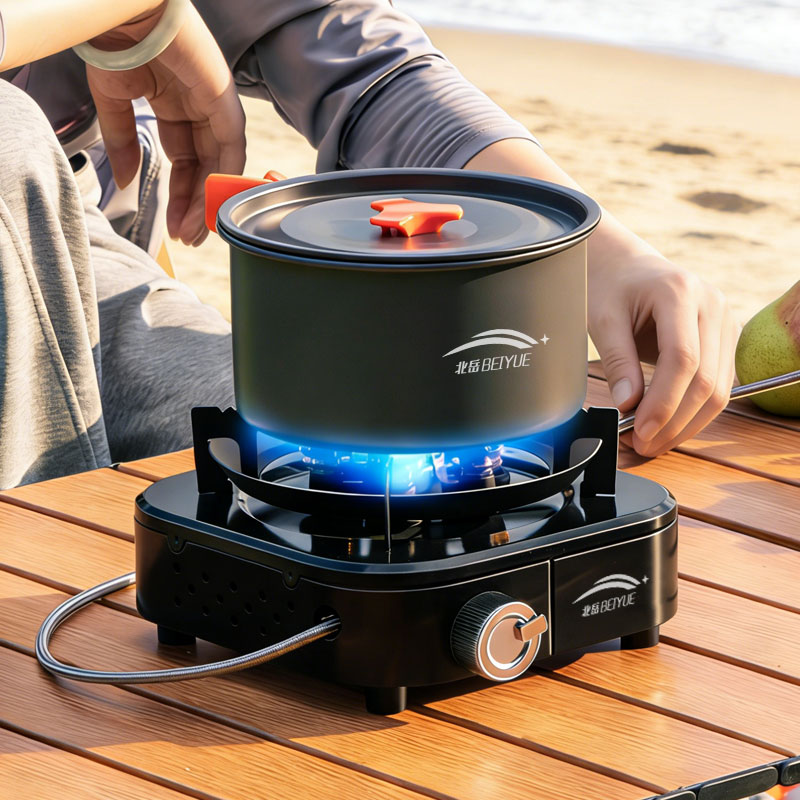 Beiyue 6 Burners Windproof Cam - Outdoor Power 'Hose' บทวิจารณ์และราคา