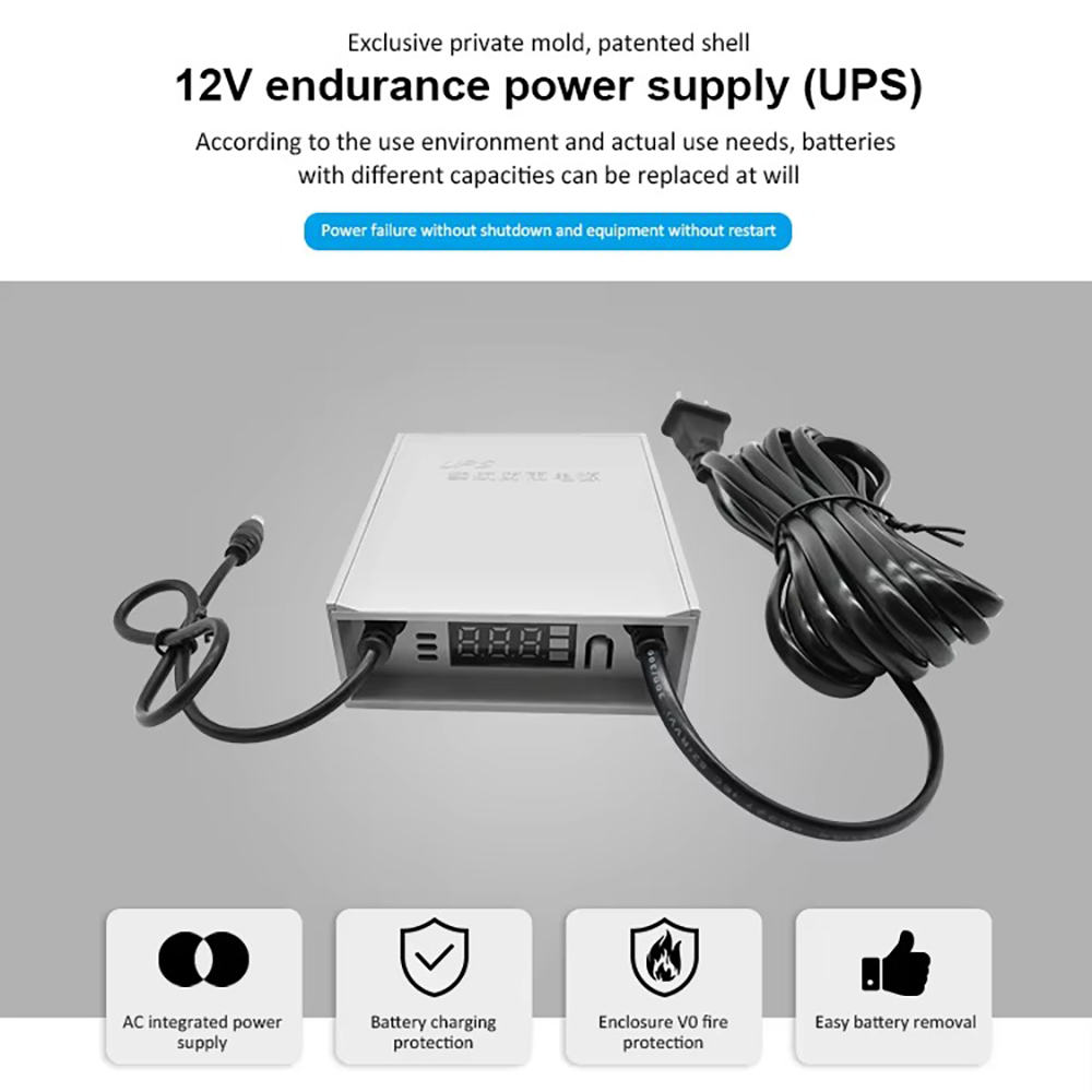 DIFANG 5400mAh UPS Power Adapt - Ups Power Supply Outdoor บทวิจารณ์และราคา