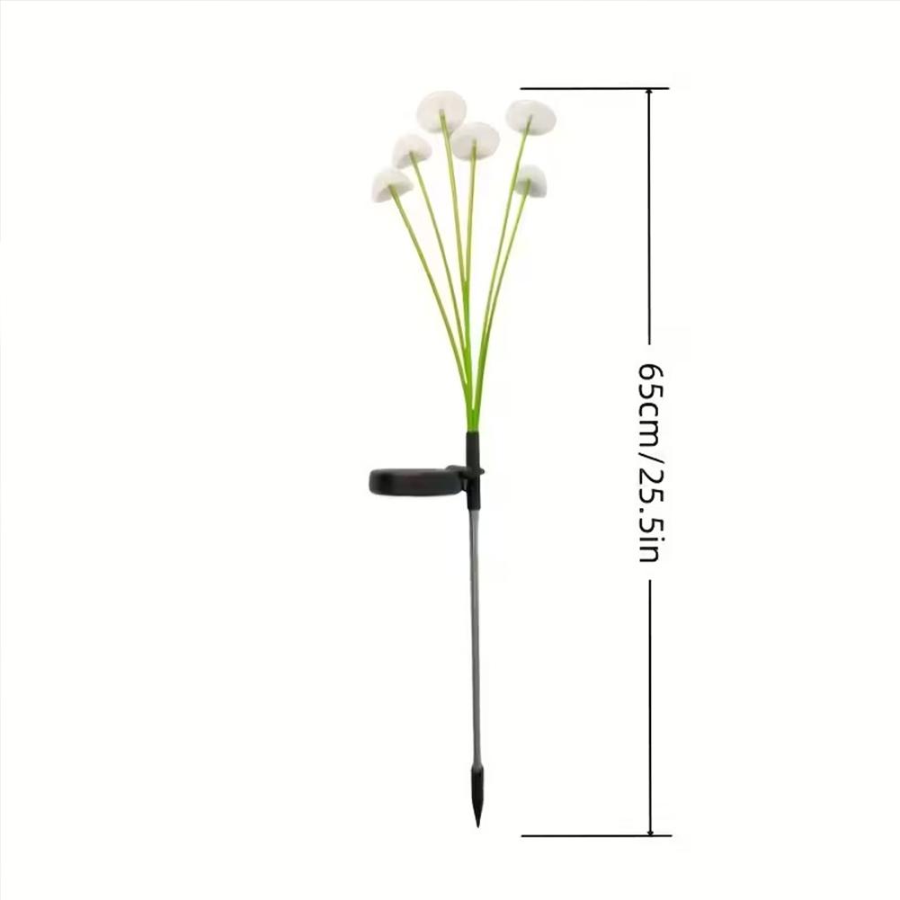 Solar Powered Mushroom Shaped  - Outdoor Power Plug In บทวิจารณ์และราคา