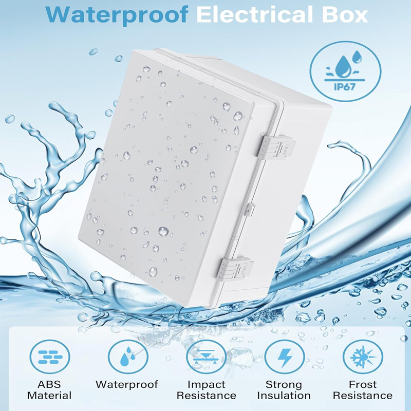 IP66 Waterproof ABS Plastic En - Outdoor Power Box Cover บทวิจารณ์และราคา