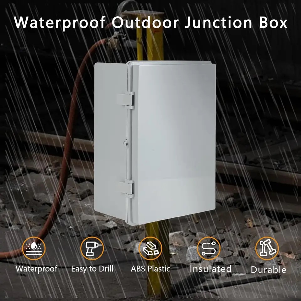 Outdoor IP66 Abs Pc Hinged Pla - Outdoor Power Box Cover บทวิจารณ์และราคา