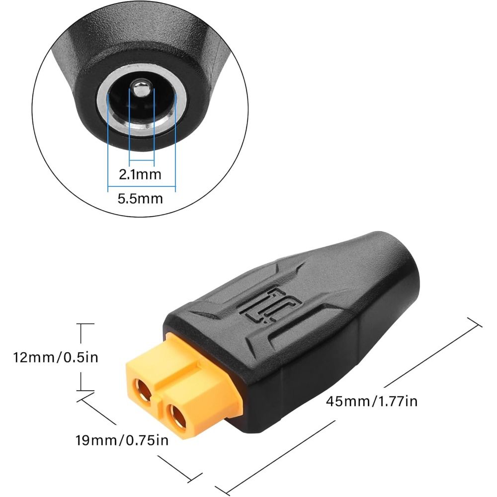 5525 7450 USB C to XT60 Adapte - Outdoor Usb Power Adapter บทวิจารณ์และราคา