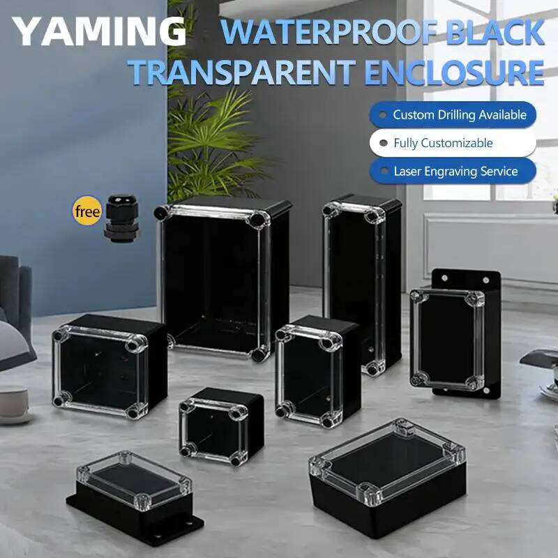 2pcs Transparent Cover Waterpr - Outdoor Power Box Cover บทวิจารณ์และราคา