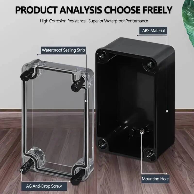 2pcs Transparent Cover Waterpr - Outdoor Power Box Cover บทวิจารณ์และราคา