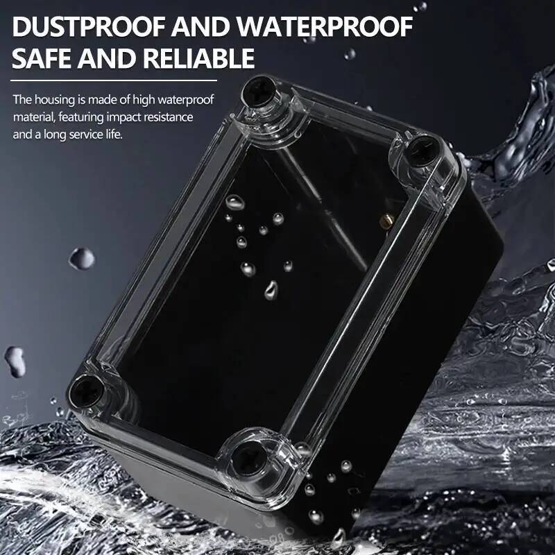 2pcs Transparent Cover Waterpr - Outdoor Power Box Cover บทวิจารณ์และราคา