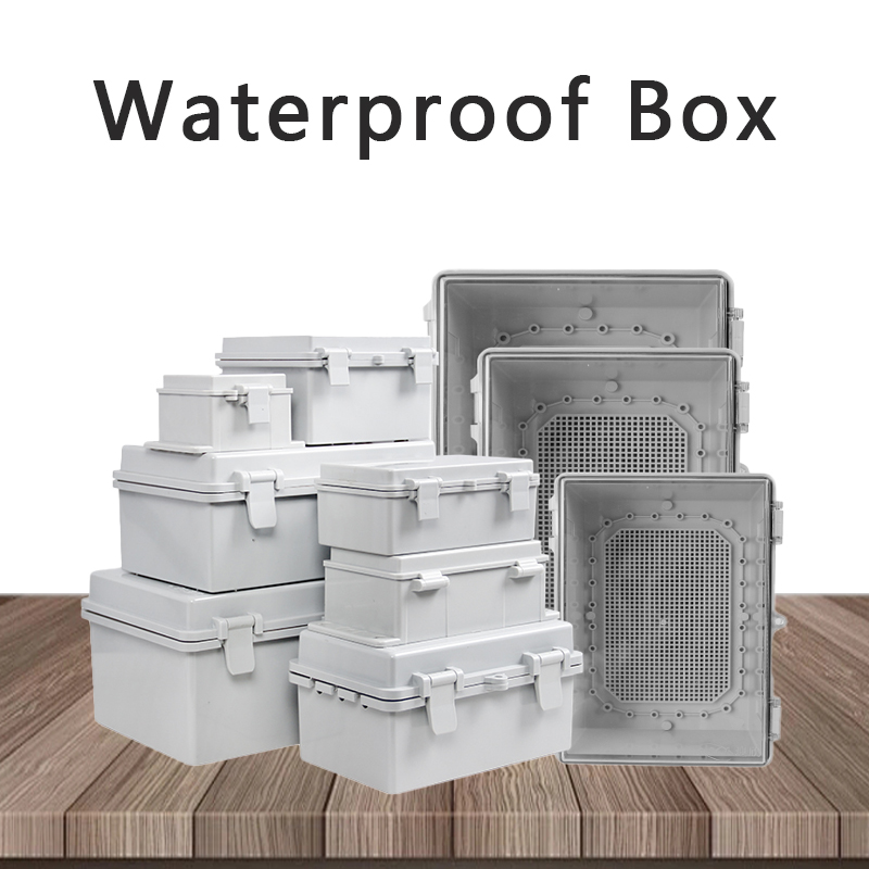 IP66 Waterproof Gray/Transpare - Outdoor Power Box Cover บทวิจารณ์และราคา