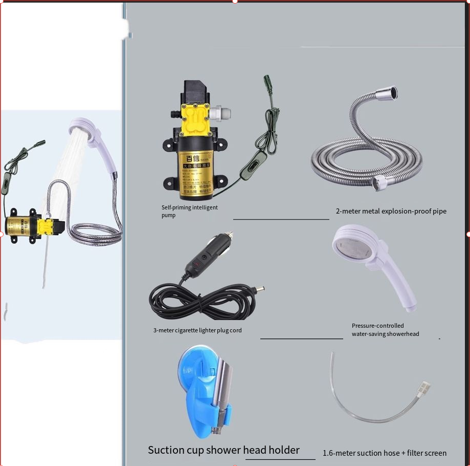12V automotive or home self-pr - Outdoor Power Washer บทวิจารณ์และราคา