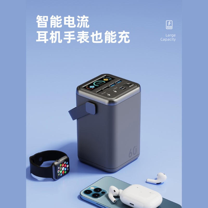 Mobile power supply 60000 mAh  - Outdoor Power Tool Storage บทวิจารณ์และราคา