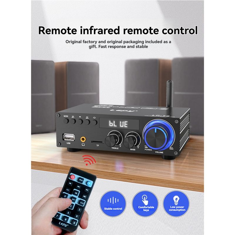 Lepy LP-T2 Hifi Audio Amplifie - Outdoor Power Plug In บทวิจารณ์และราคา