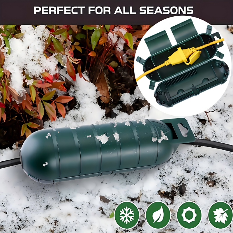 1 durable PVC outdoor extensio - Outdoor Power Socket Cover บทวิจารณ์และราคา
