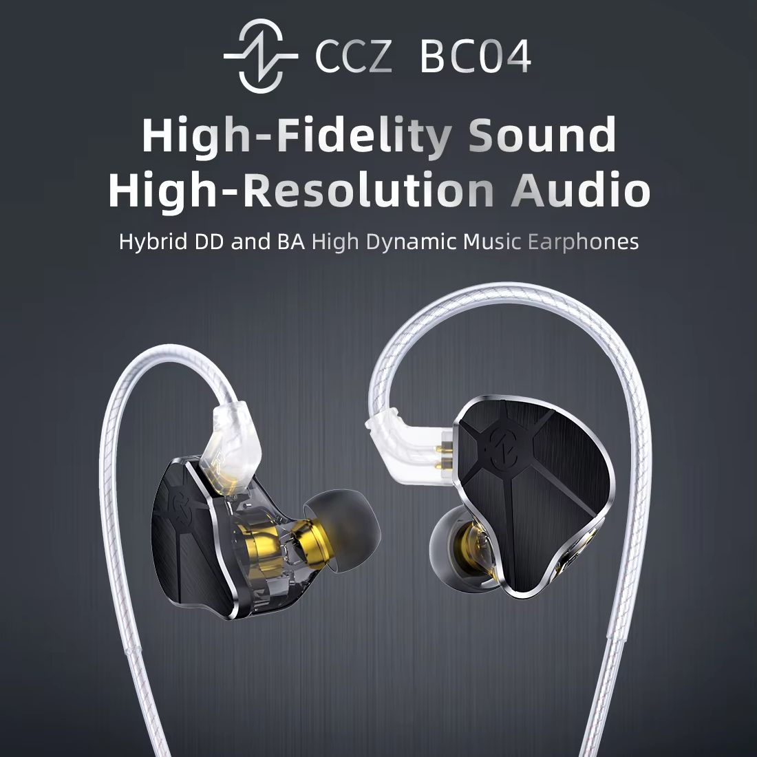 CCZ BC04 1DD+1BA Hybrid IEM He - Outdoor Power Socket Cover บทวิจารณ์และราคา