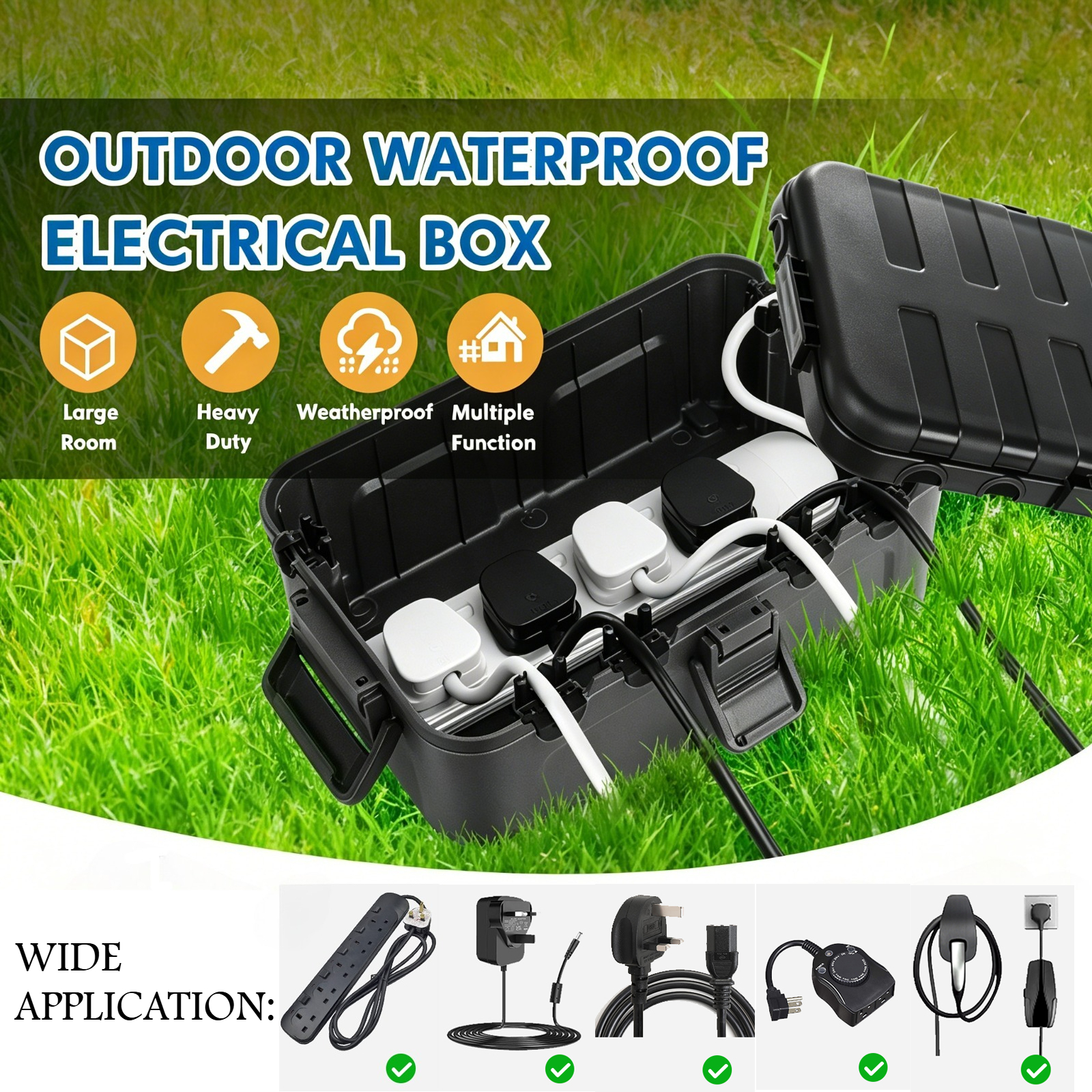 Restmo Large Outdoor Electrica - Outdoor Power Plug In บทวิจารณ์และราคา