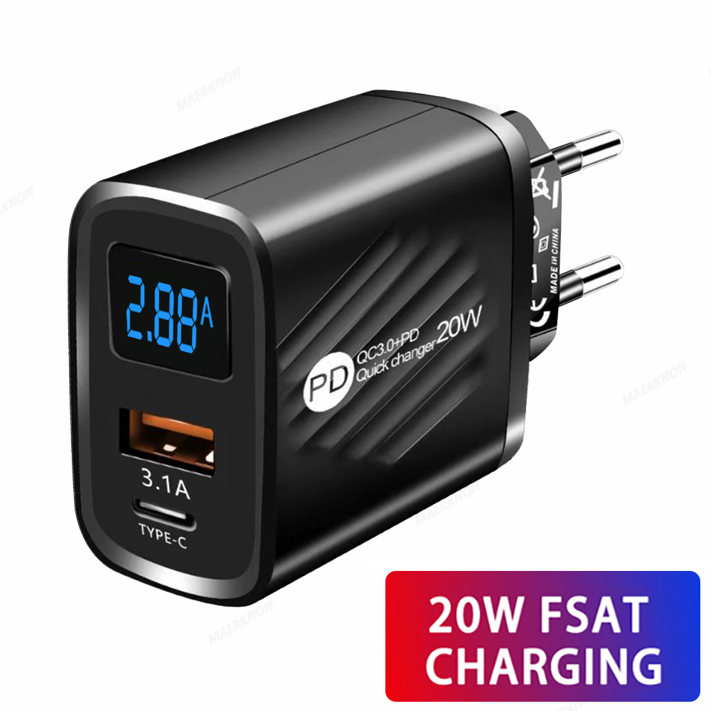 PD 20W USB C Charger Fast Char - Outdoor Usb Power Adapter บทวิจารณ์และราคา