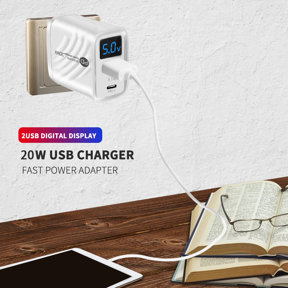 PD 20W USB C Charger Fast Char - Outdoor Usb Power Adapter บทวิจารณ์และราคา