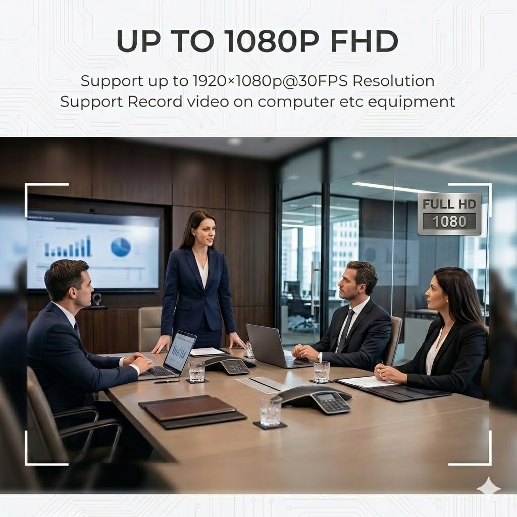 USB Type-C Mini Webcam with Mi - Outdoor Usb Power Adapter บทวิจารณ์และราคา