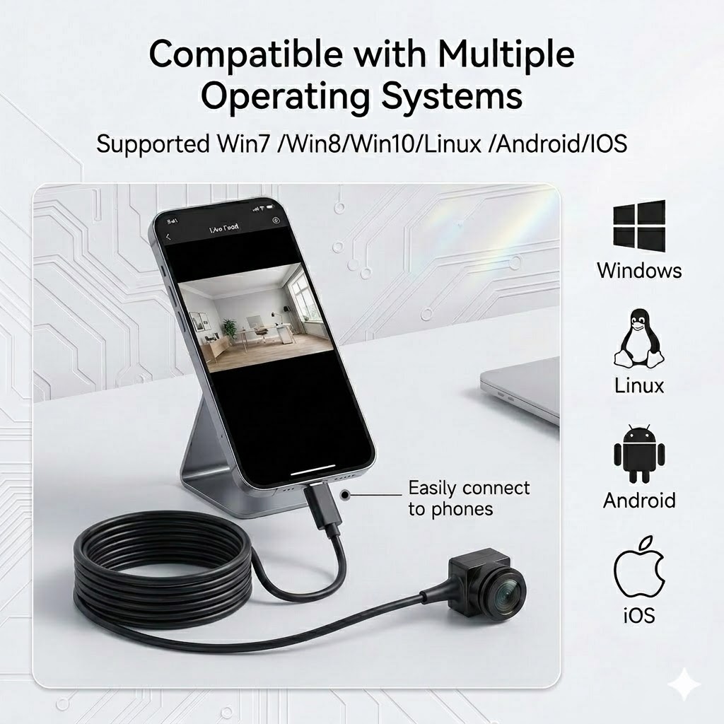 USB Type-C Mini Webcam with Mi - Outdoor Usb Power Adapter บทวิจารณ์และราคา