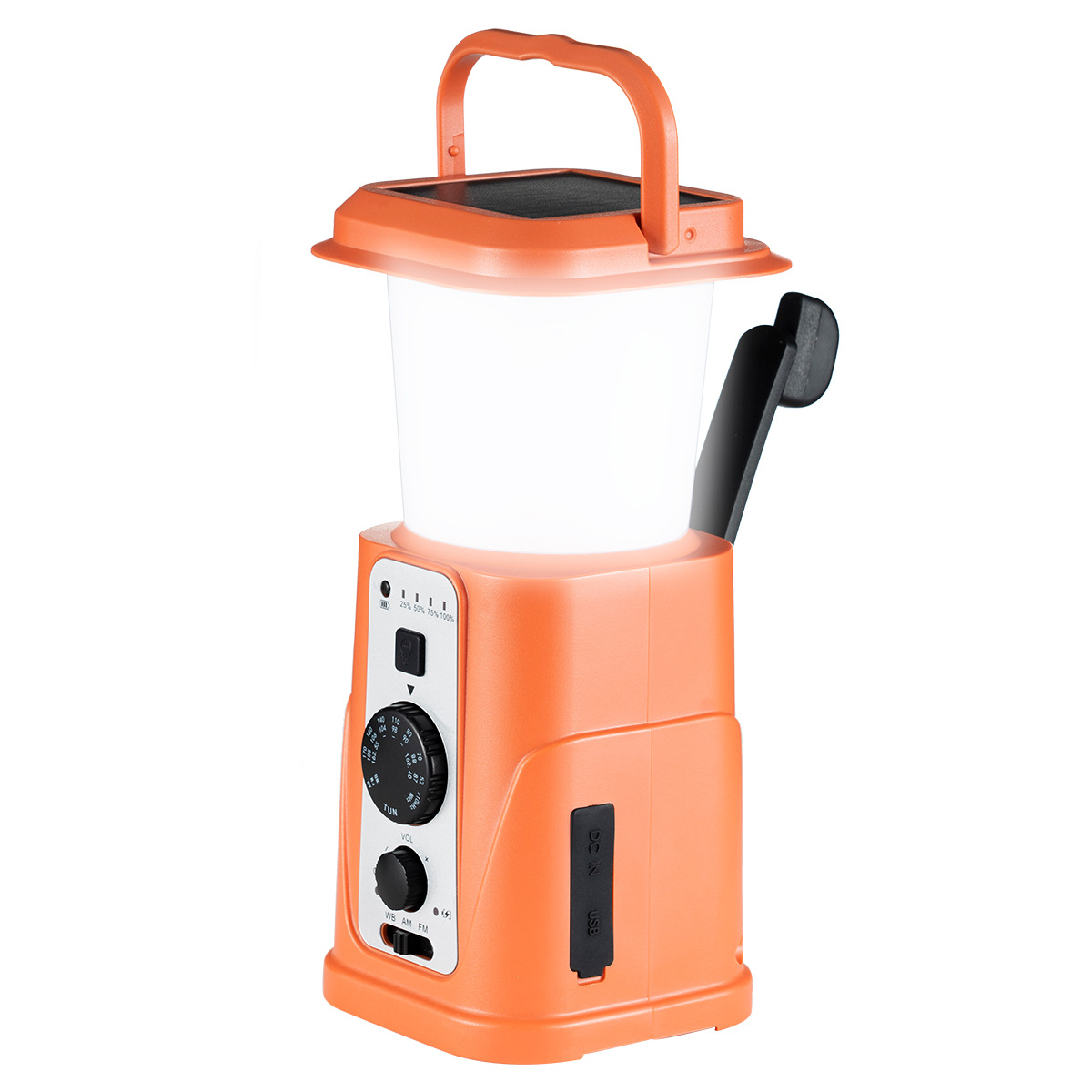 Solar Crank Radio with Light E - Outdoor Power Group บทวิจารณ์และราคา