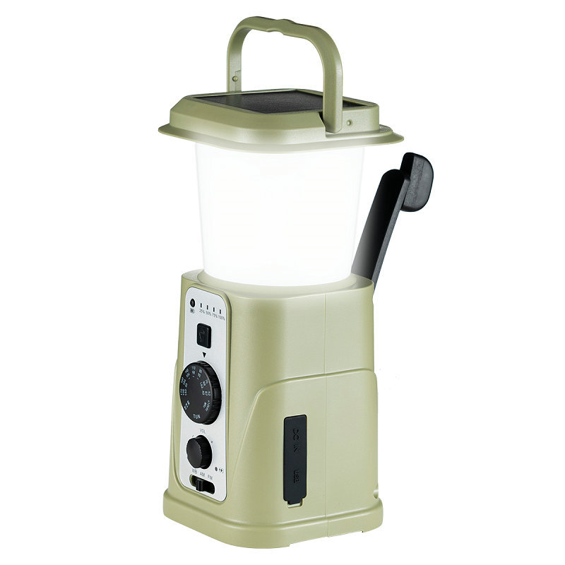 Solar Crank Radio with Light E - Outdoor Power Group บทวิจารณ์และราคา