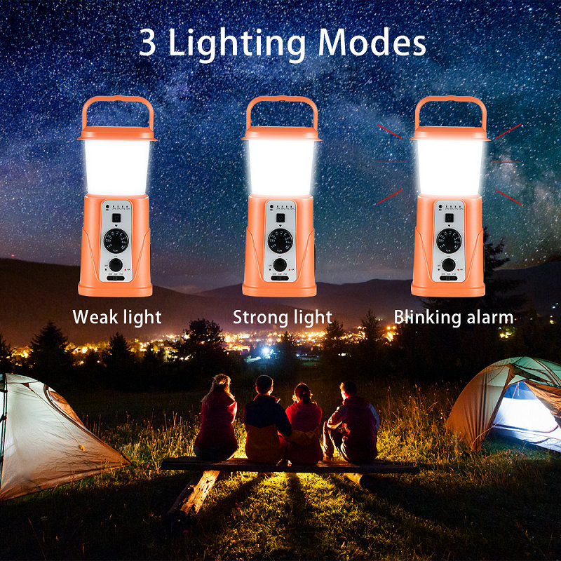 Solar Crank Radio with Light E - Outdoor Power Group บทวิจารณ์และราคา