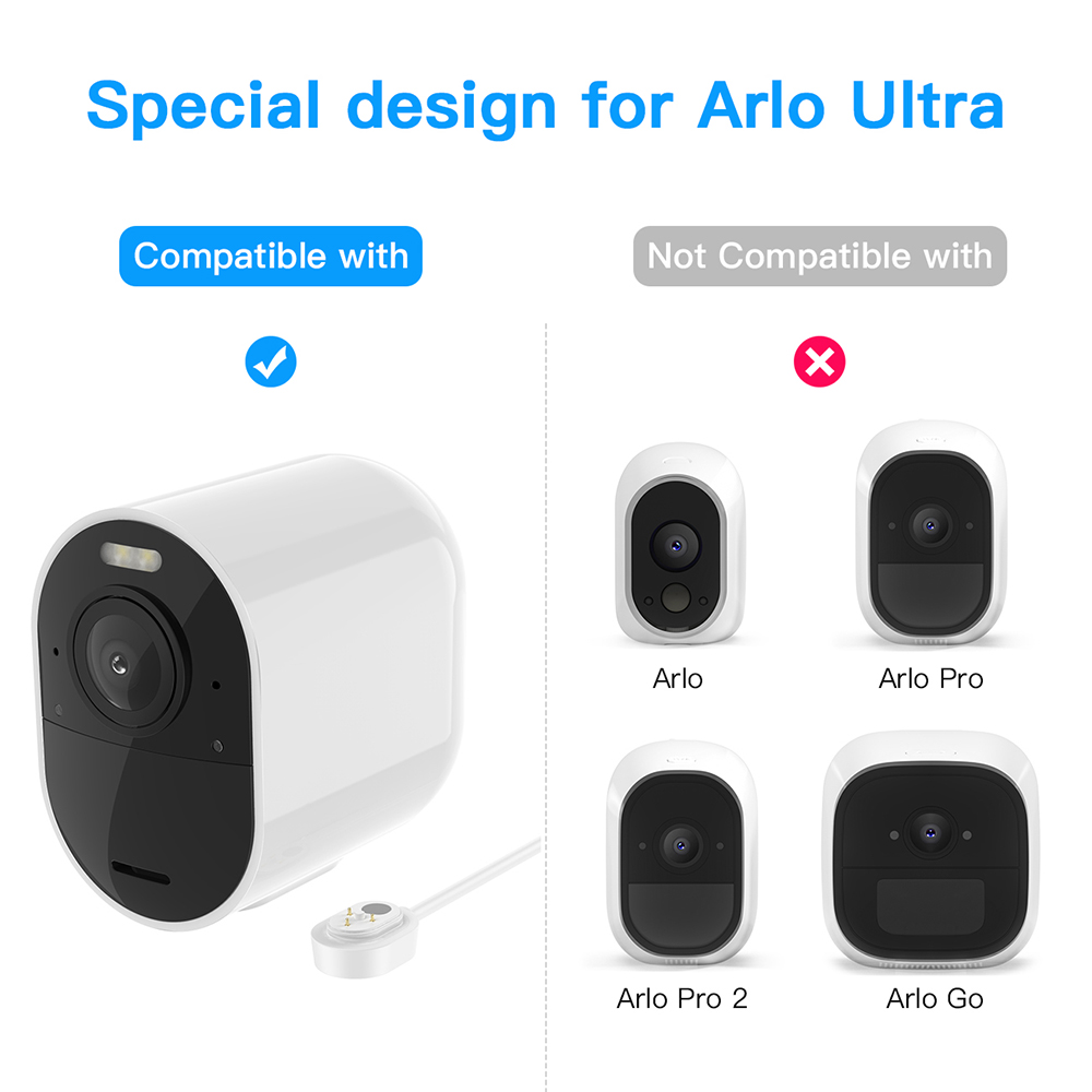 Power Cord for Arlo Ultra 4K U - Outdoor Power Plug In บทวิจารณ์และราคา