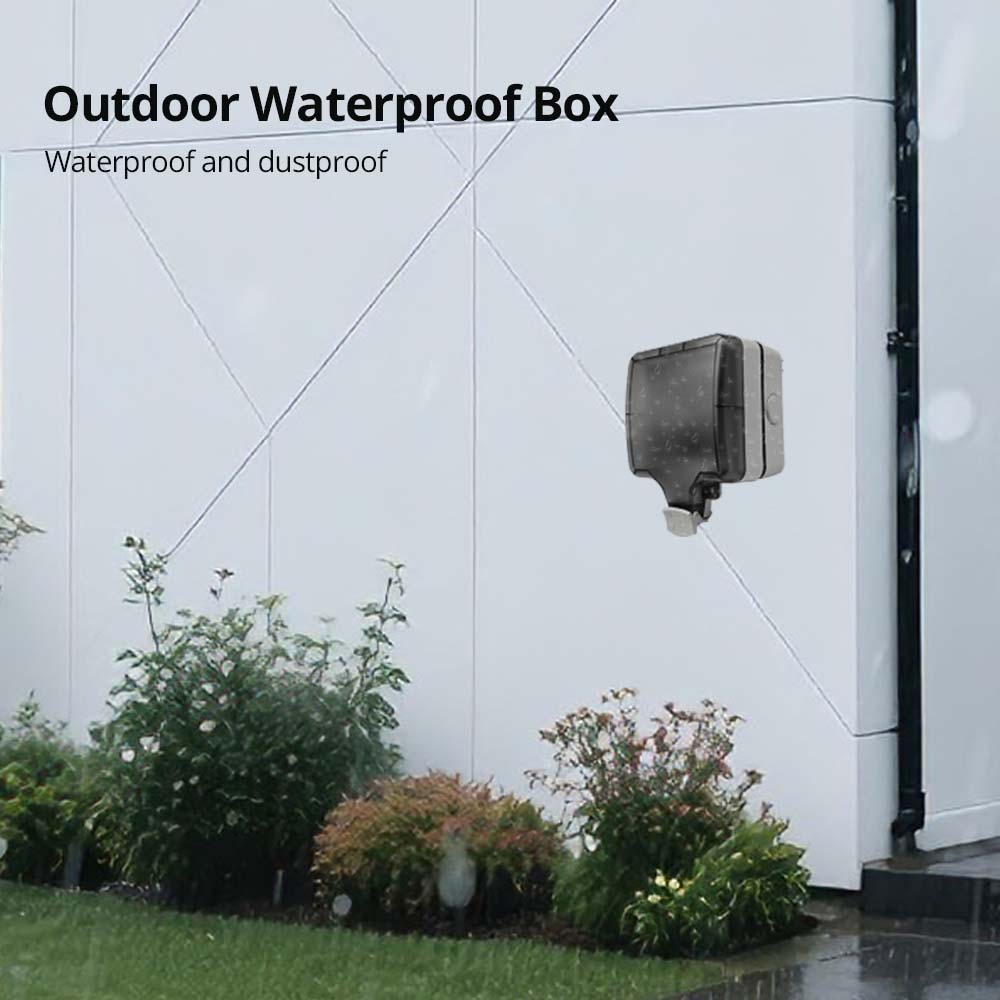 Wallpad IP66 Dustproof Waterpr - Outdoor Power Box Cover บทวิจารณ์และราคา