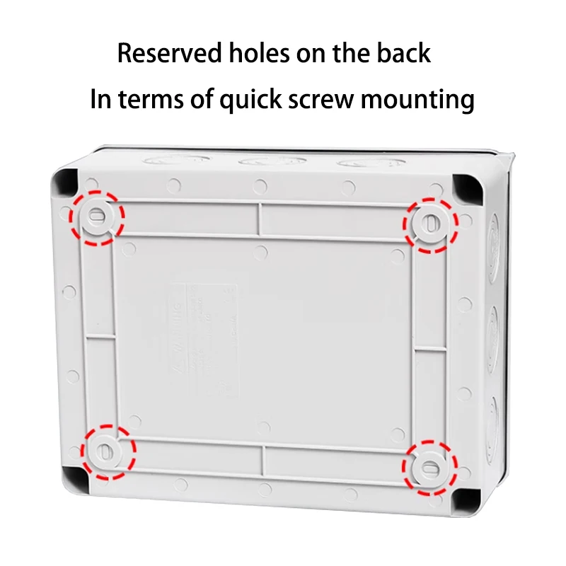 HT Series Junction Box 2/3/5/8 - Outdoor Power Box Cover บทวิจารณ์และราคา