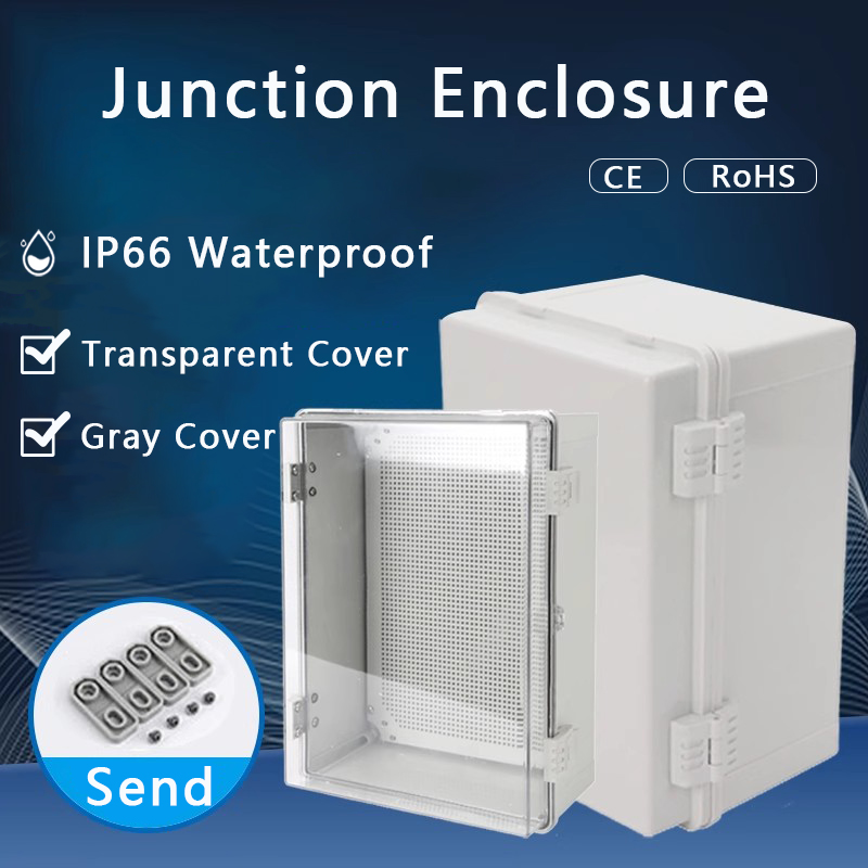IP66 Waterproof Plastic Enclos - Outdoor Power Box Cover บทวิจารณ์และราคา