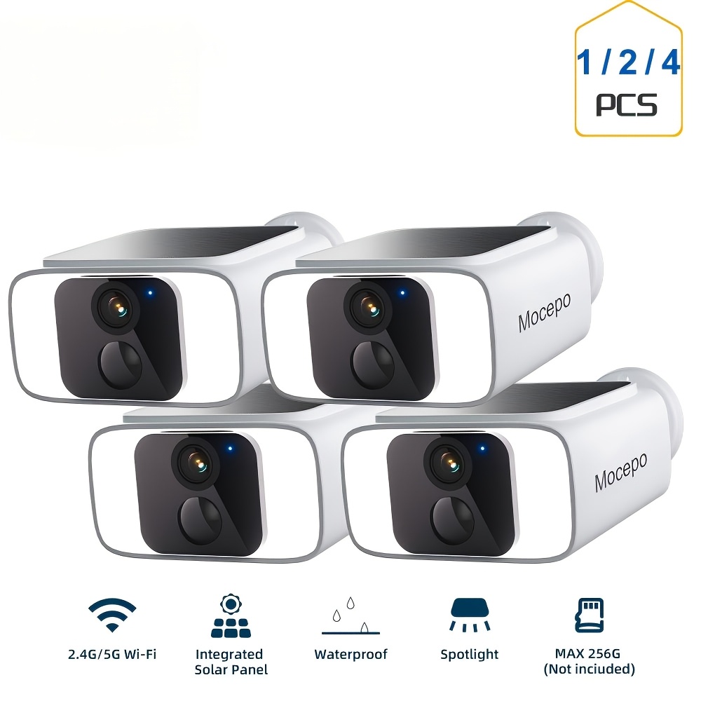 1/2/4pcs HEIYOUCAM 4MP Solar S - Outdoor Power Point บทวิจารณ์และราคา
