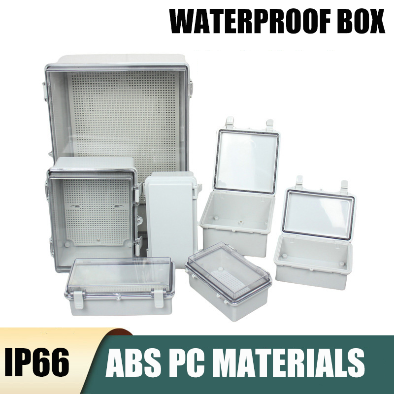 IP66 Waterproof Transparent/Gr - Outdoor Power Box Cover บทวิจารณ์และราคา