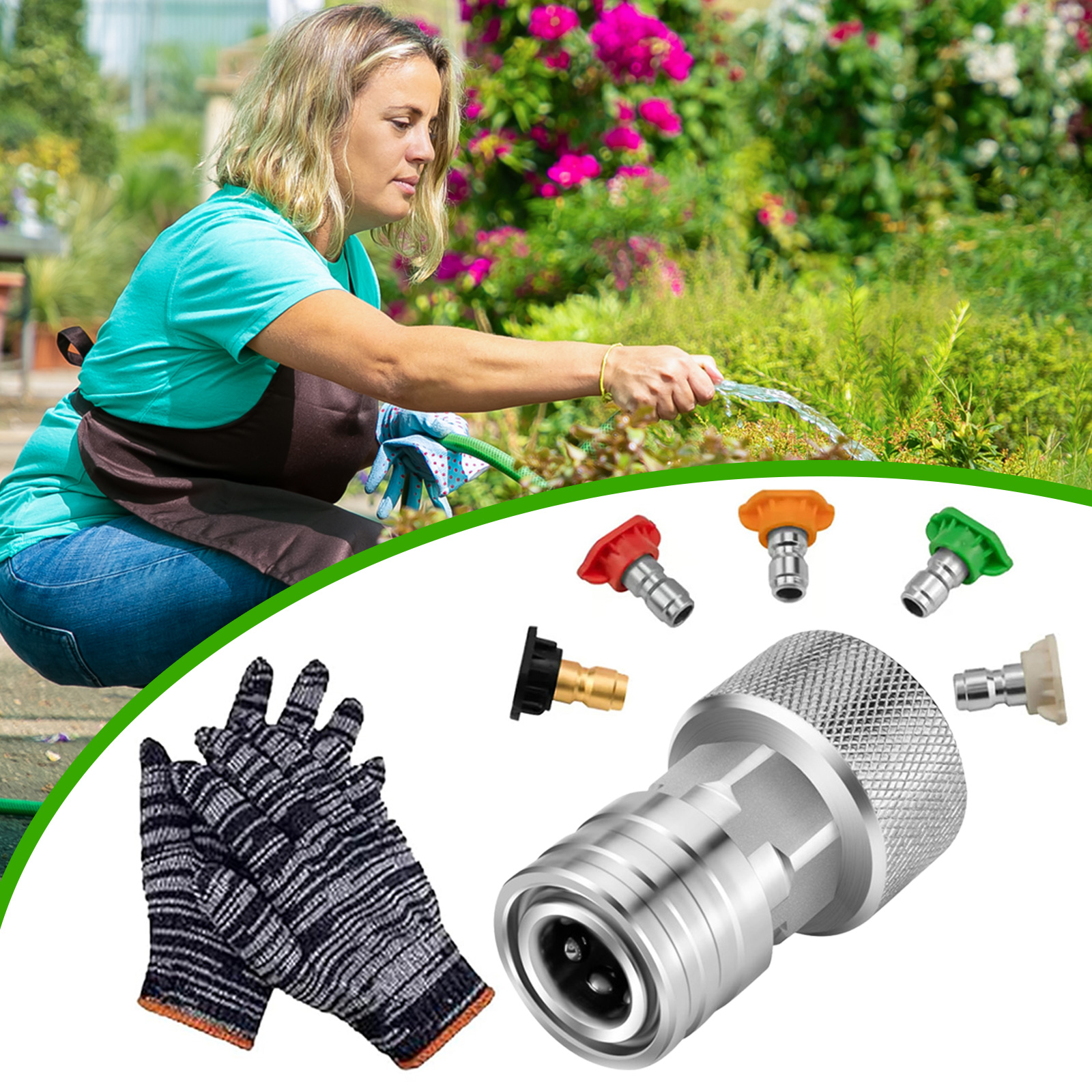 Garden Hose to Mini Power Wash - Outdoor Power 'Hose' บทวิจารณ์และราคา
