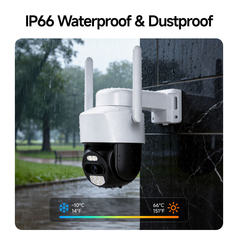 4G LTE Solar Security Camera 5 - Outdoor Power Plug In บทวิจารณ์และราคา