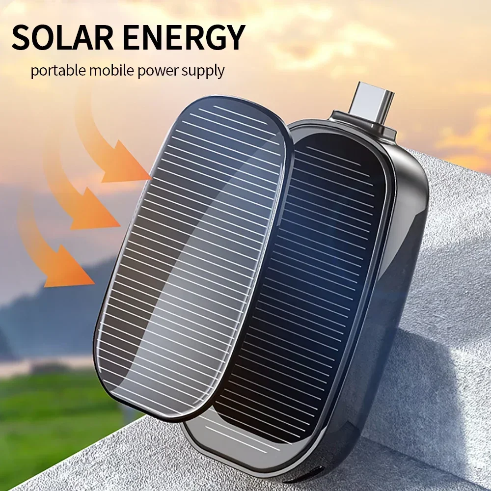 1200mAh Solar Mini Power Bank  - Outdoor Usb Power Adapter บทวิจารณ์และราคา