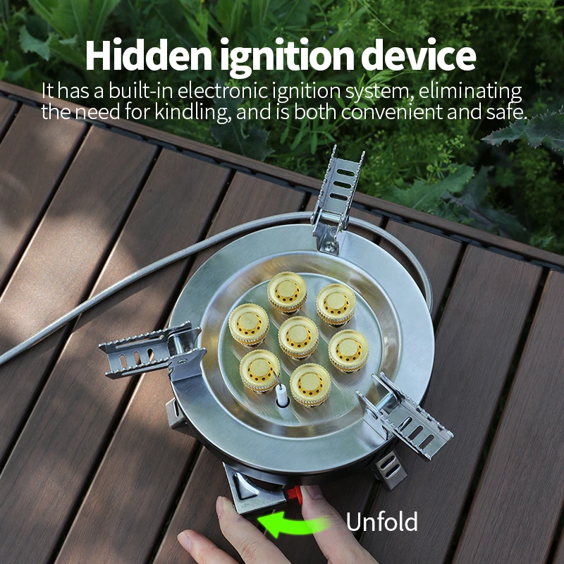 BRS-207-Core Camping Gas Stove - Outdoor Power 'Hose' บทวิจารณ์และราคา