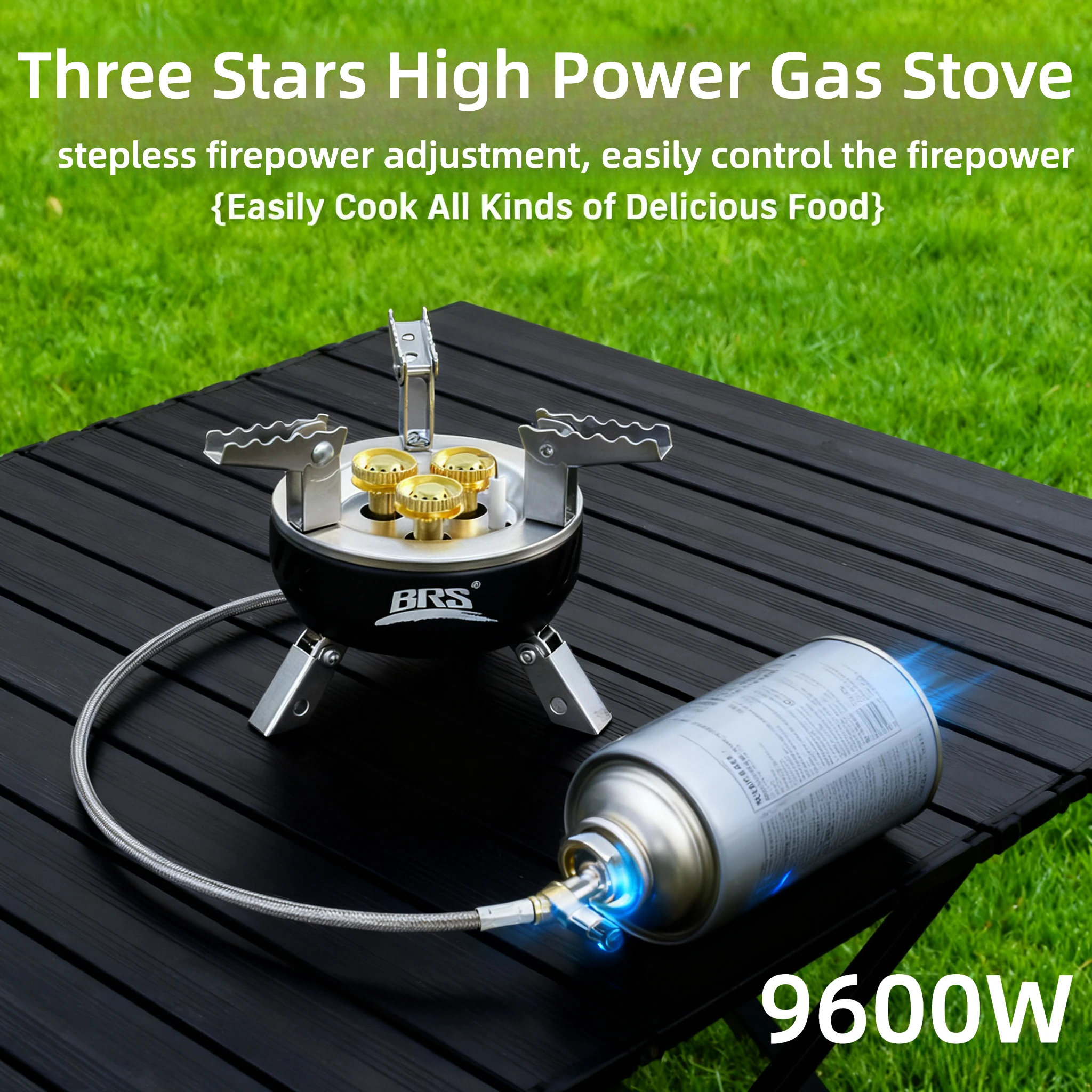 BRS-203 Core Camping Gas Stove - Outdoor Power 'Hose' บทวิจารณ์และราคา