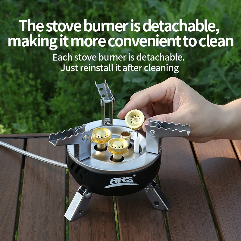 BRS-203 Core Camping Gas Stove - Outdoor Power 'Hose' บทวิจารณ์และราคา