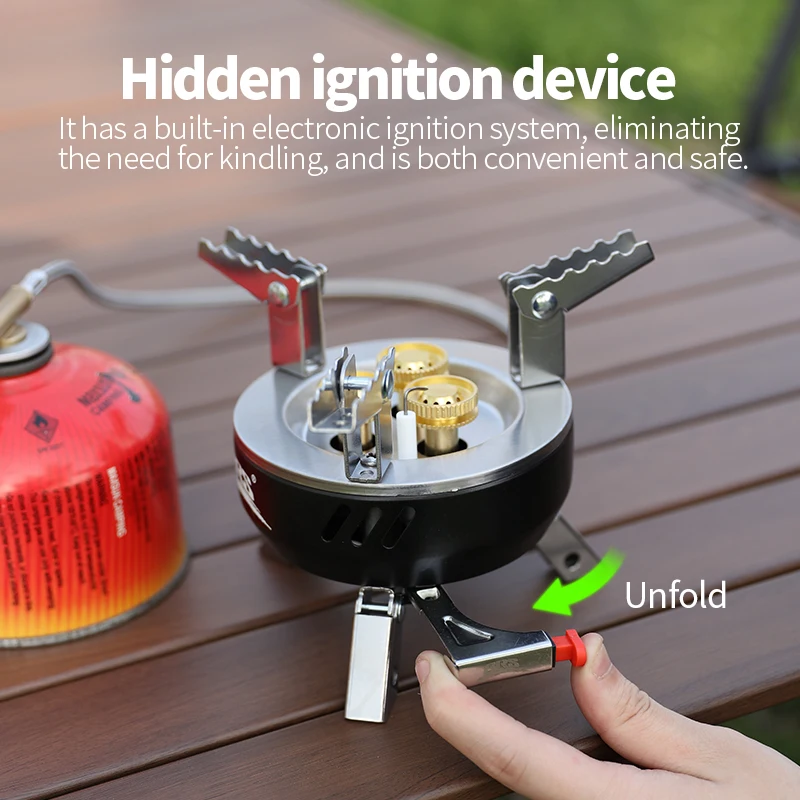 BRS-203 Core Camping Gas Stove - Outdoor Power 'Hose' บทวิจารณ์และราคา