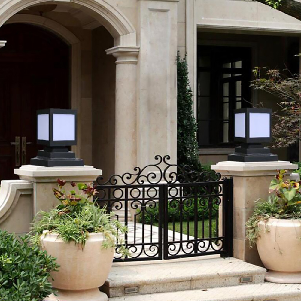 Lights Solar Powered Column La - Outdoor Power Pedestal บทวิจารณ์และราคา