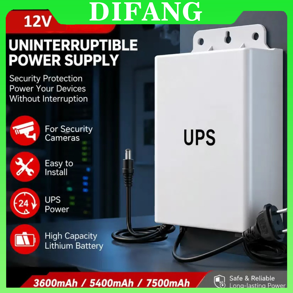 Waterproof UPS 6000mAh Battery - Ups Power Supply Outdoor บทวิจารณ์และราคา